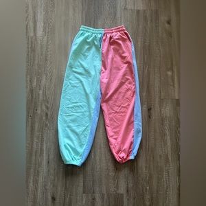 Multicolor Joggers/Sweatpants